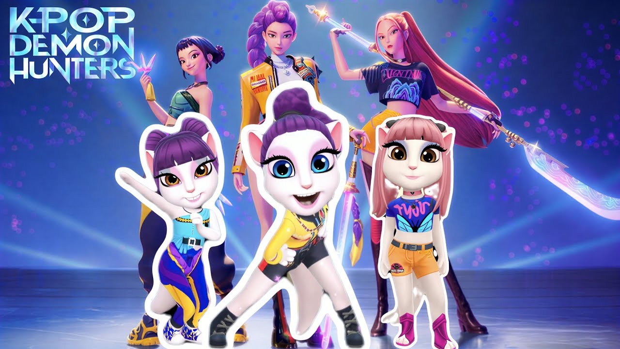 My Talking Angela 2 | K-POP DEMON HUNTERS | New Update - Cosplay 