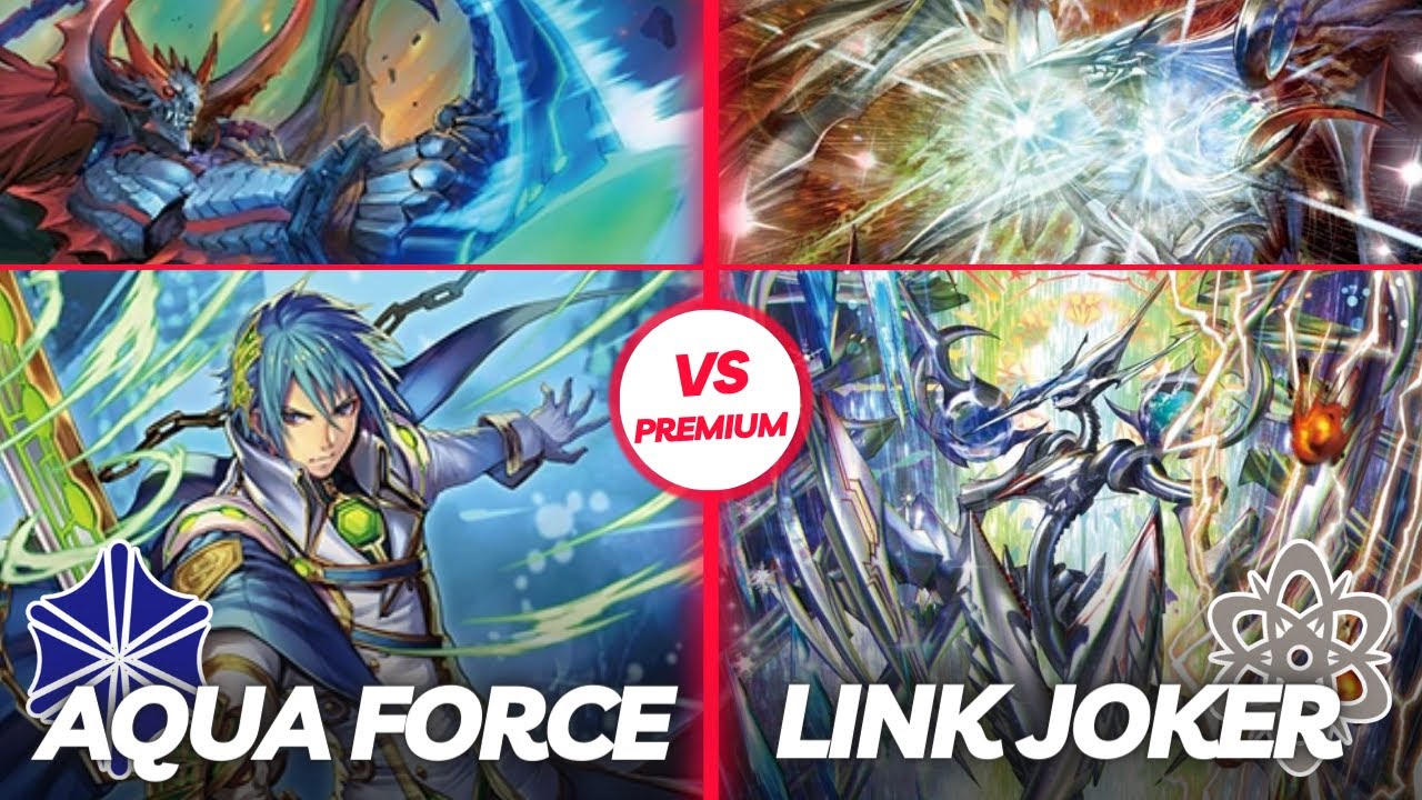 แวนการ์ด [Premium] - อควาฟอร์ส [ปีกสีคราม] VS ลิงค์โจ๊กเกอร์ [เมสไซยาห์] - Post V-BT08 & V-SS07