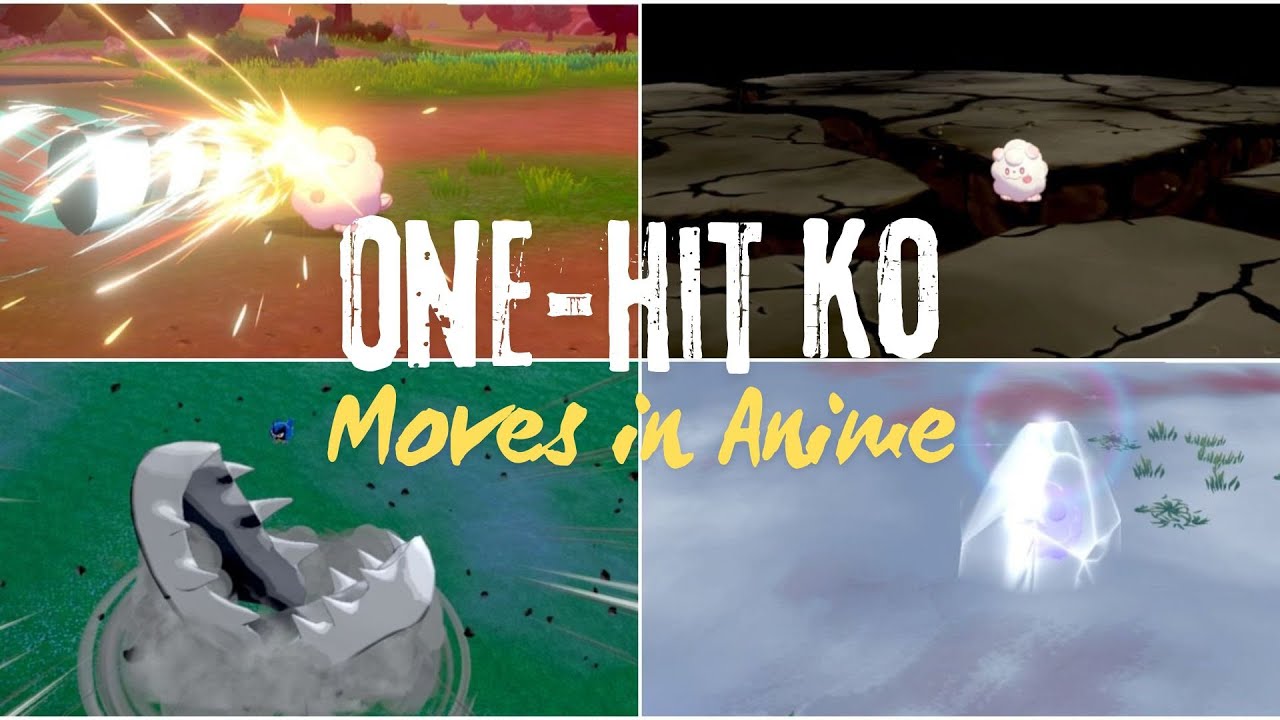 All One-hit KO Moves in Pokémon Anime