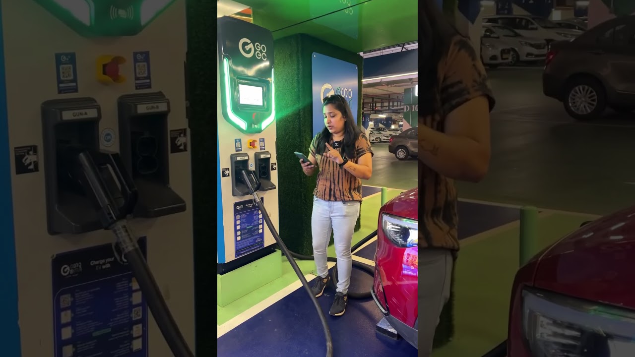 Experiencing GO EC - LULU Trivandrum EV fast charging⚡️Fully Charged in 1 hour.