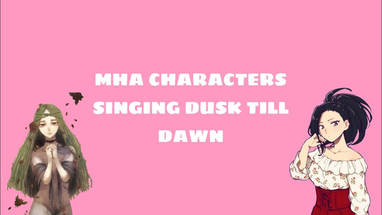 MHA Characters Singing 