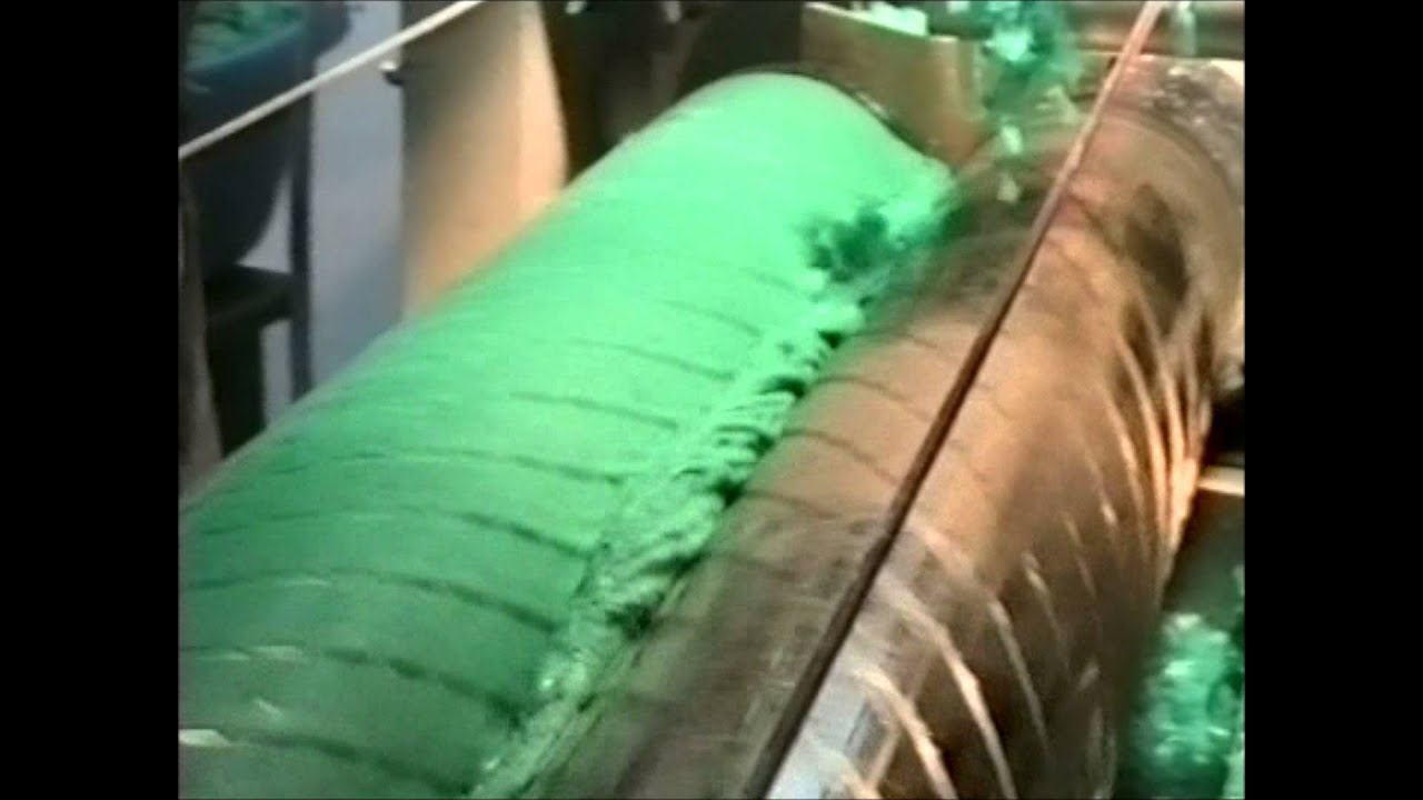 Scherwalze Feuchte Folienflakes entfeuchten und granulieren