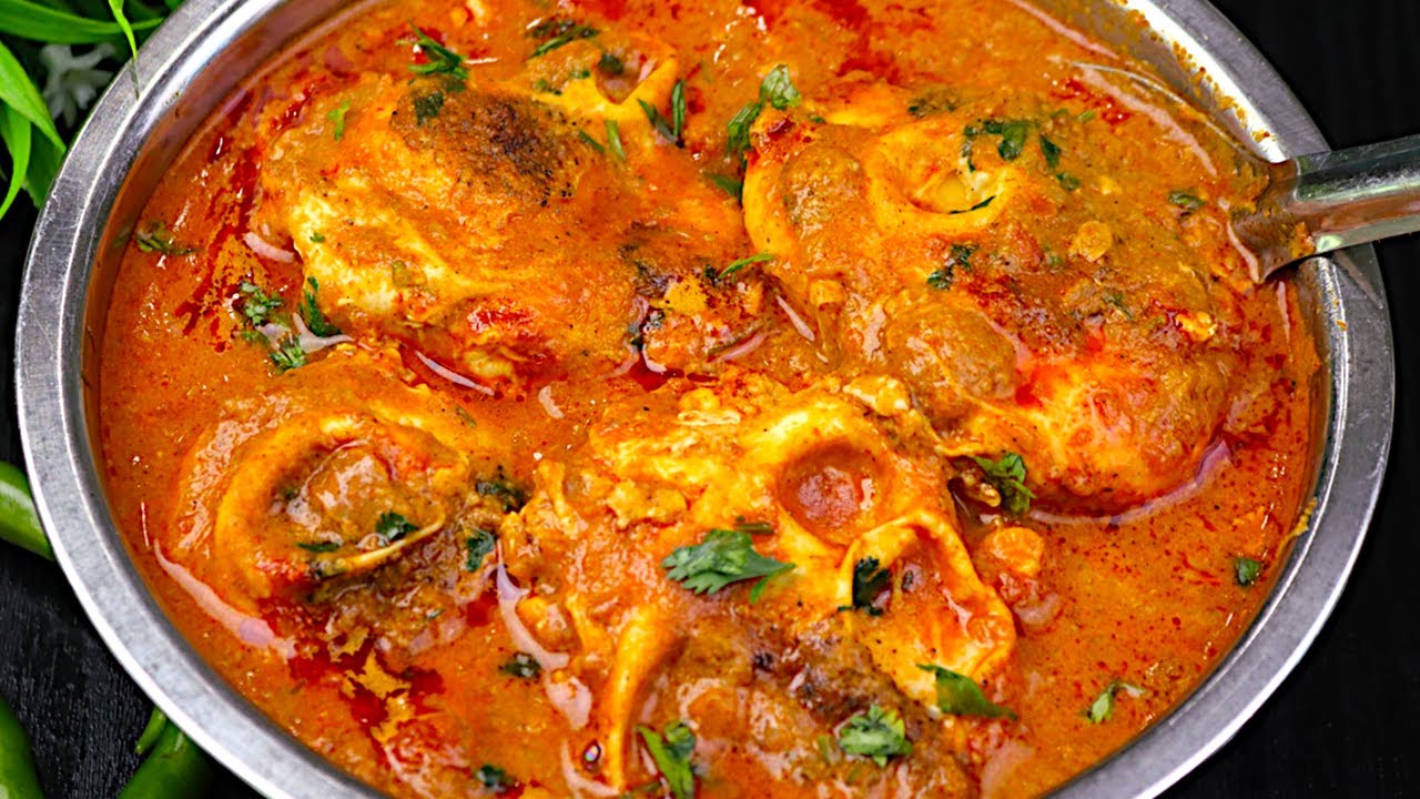 Как приготовить Удача Муттай Куламбу по-тамильски | Яйцо Куламбу