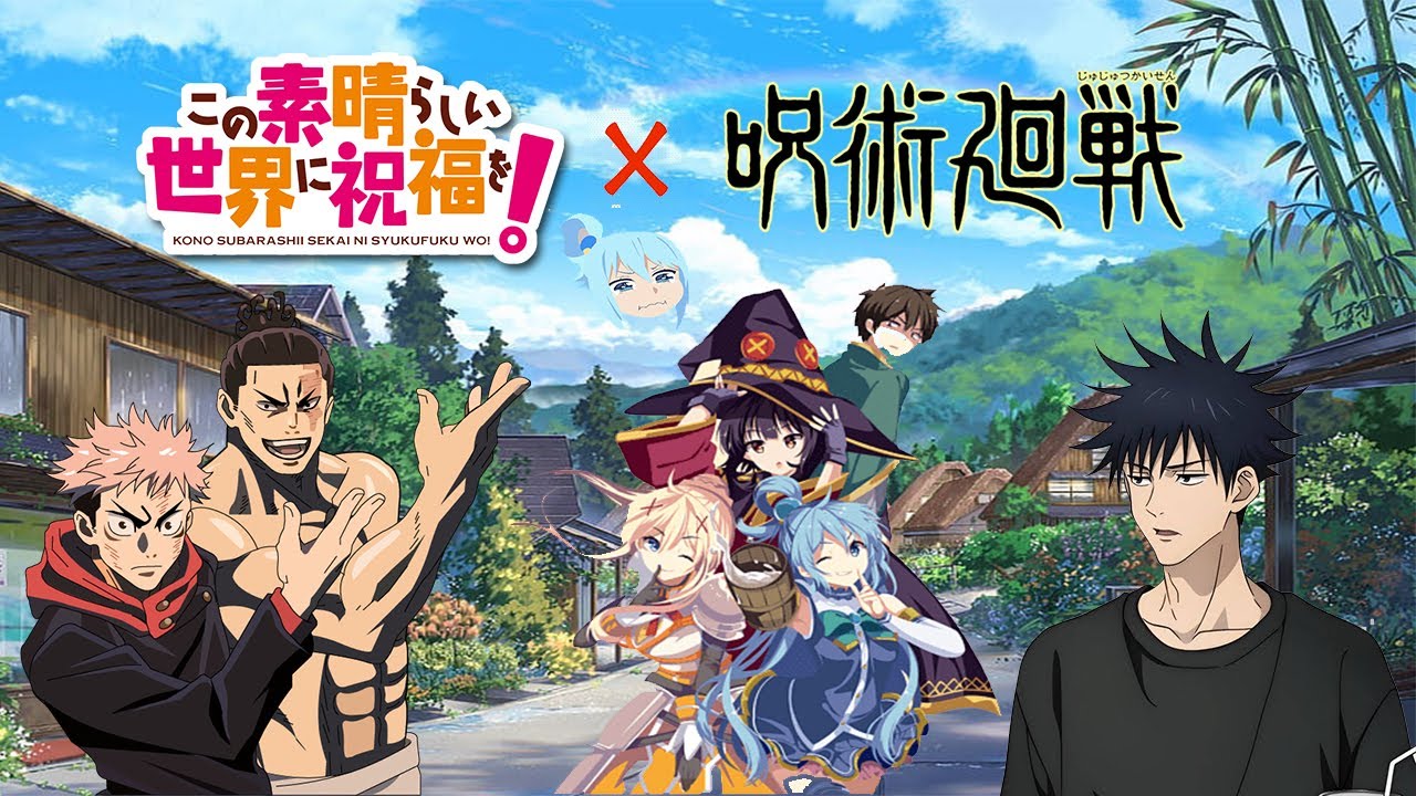 Un equipo unico  (itadori y compañia en konosuba) capitulo 1