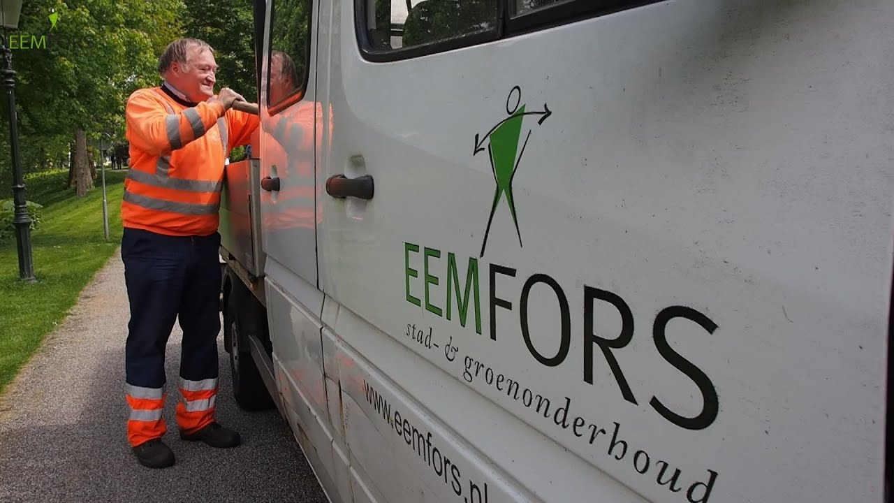 Op weg naar Eemfors (stad- en groenonderhoudsbedrijf van de Amfors Groep)
