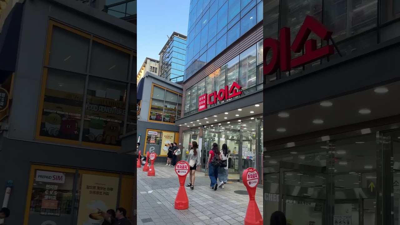 Finally seeing the 12 story floor daiso #korea #daiso #southkorea #myeongdong #seoul #travel #kpop