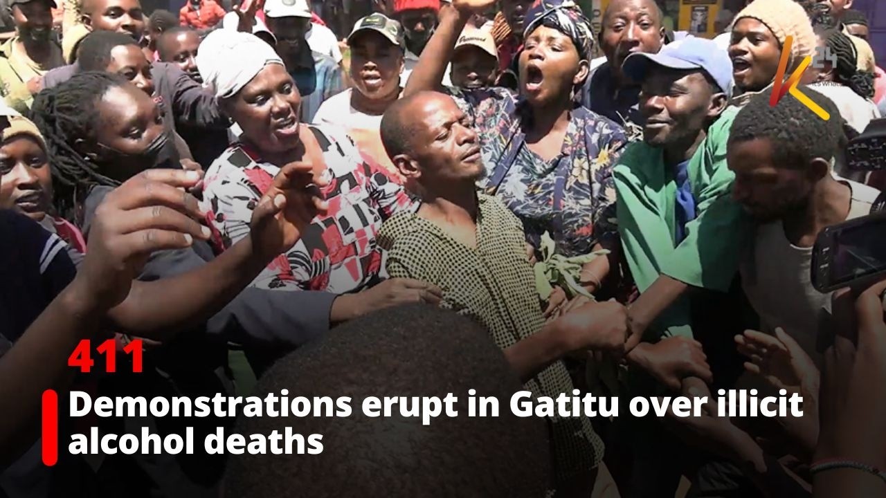 Demonstrations erupt in Gatitu over illicit alcohol deaths