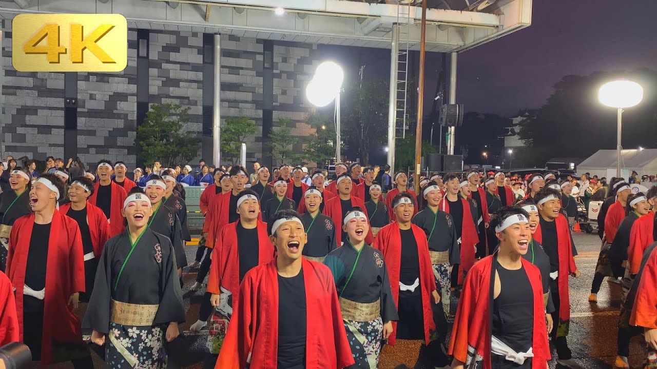 2025 10/12 笑゛ 安濃津よさこい JYO in Anotsu YOSAKOI 津中央郵便局前会場 : Tsu Festival