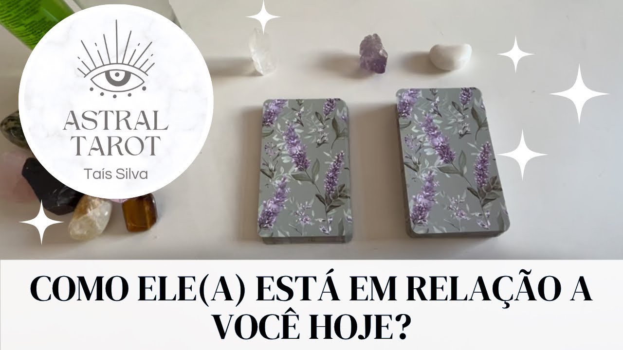 Como ele(a) está em relação a mim hoje tarot?✨Tarot de hoje ✨