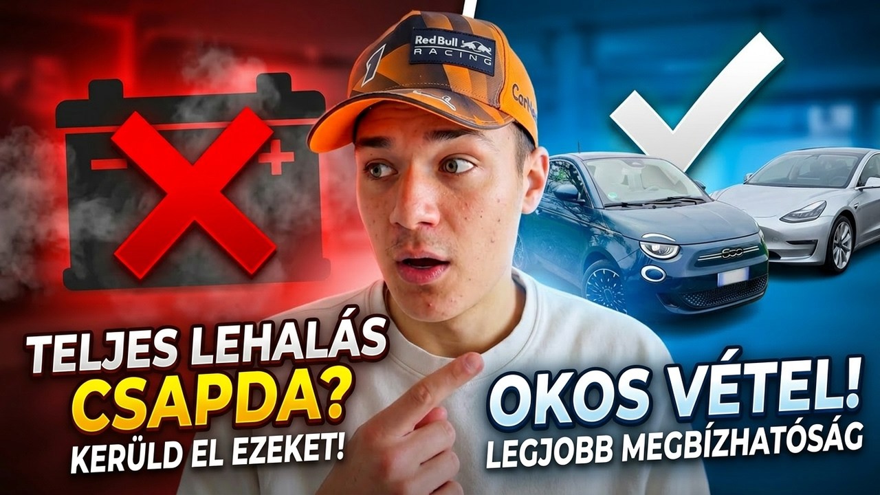 Haszn&aacute;lt elektromos aut&oacute;t venn&eacute;l? Mutatom a legjobbakat!