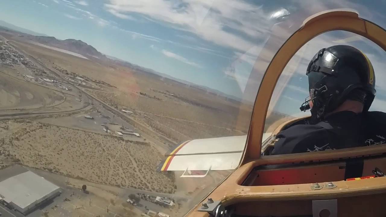 Rutan VariViggen Ride at Mojave