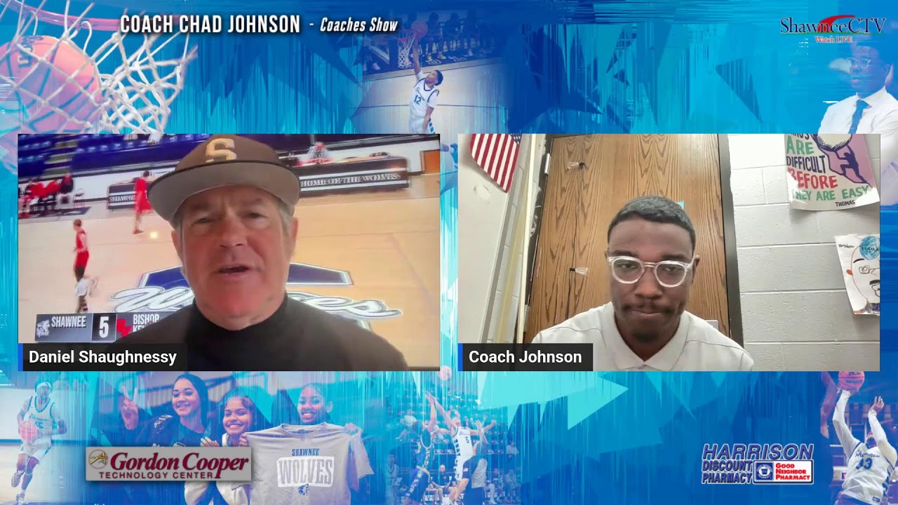 PLAY FOR STATE Appearance - Coach Johnson - Coaches Show - SHS Boys Basketball 2025 - by ShawneeCTV
