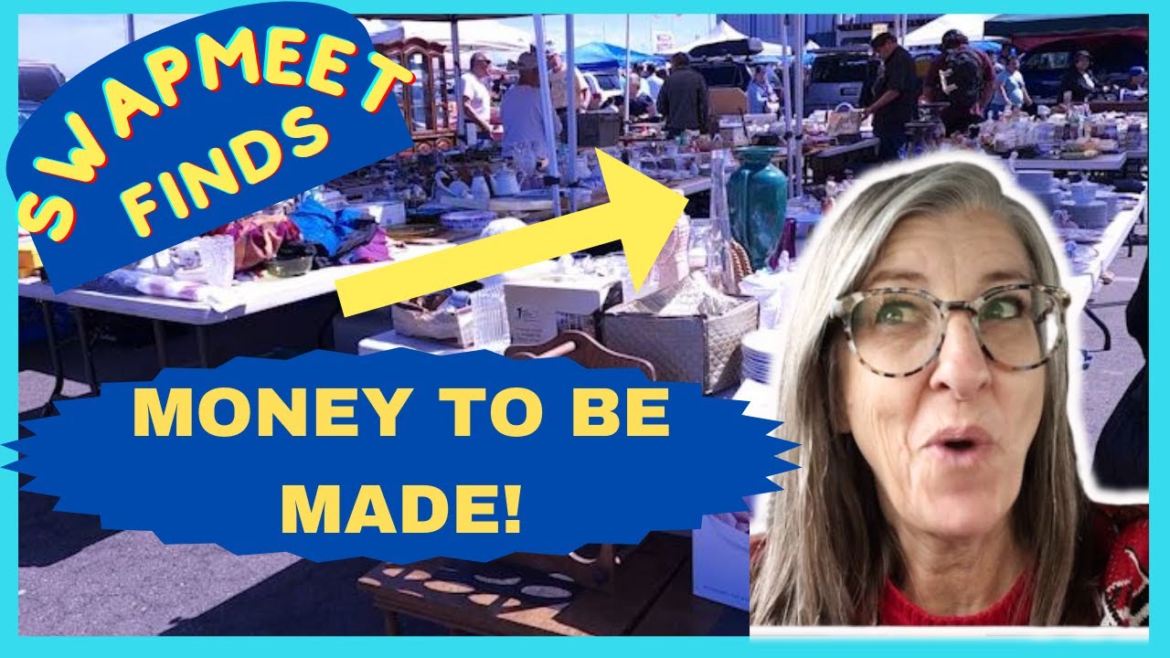 MONEY TO BE MADE- Thrift With Me at Kobeys Swap Meet