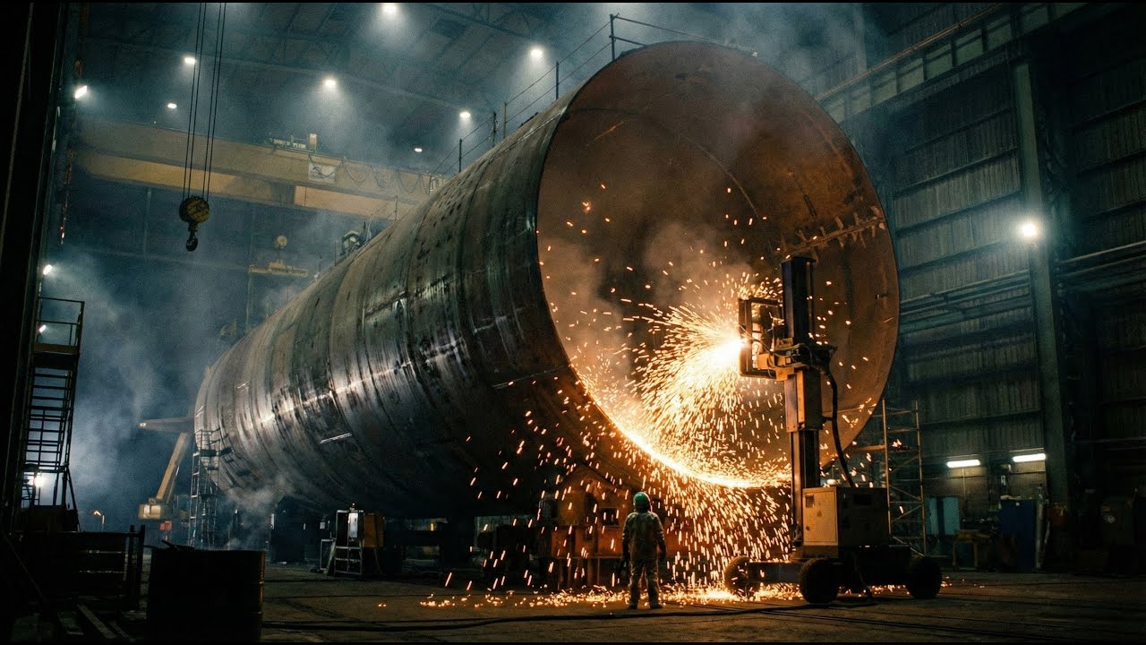 Industrial ASMR: Building a Submarine
