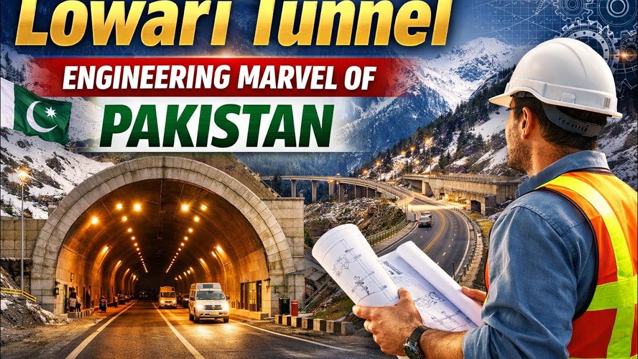 Lowari Tunnel: Engineering Marvel of Pakistan/لواری ٹنل