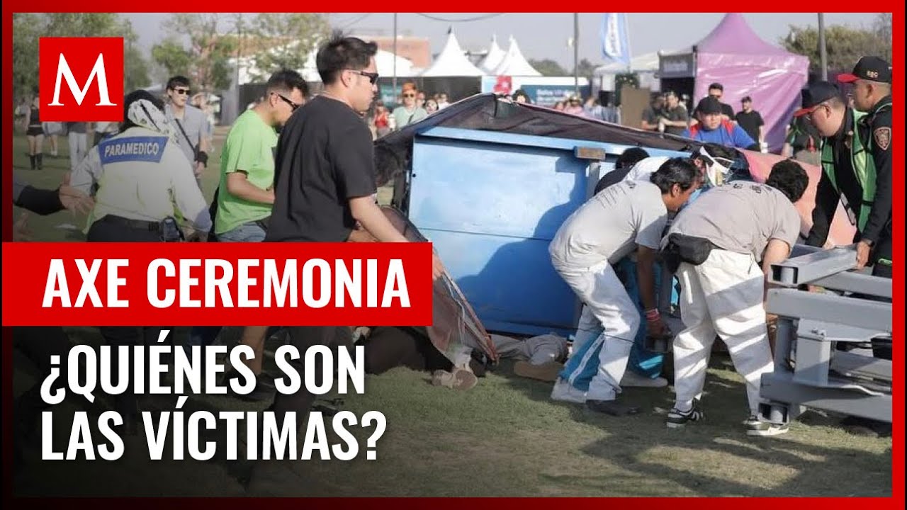 Cancelan festival Axe Ceremonia tras fallecimiento de dos personas: Ellos son las víctimas