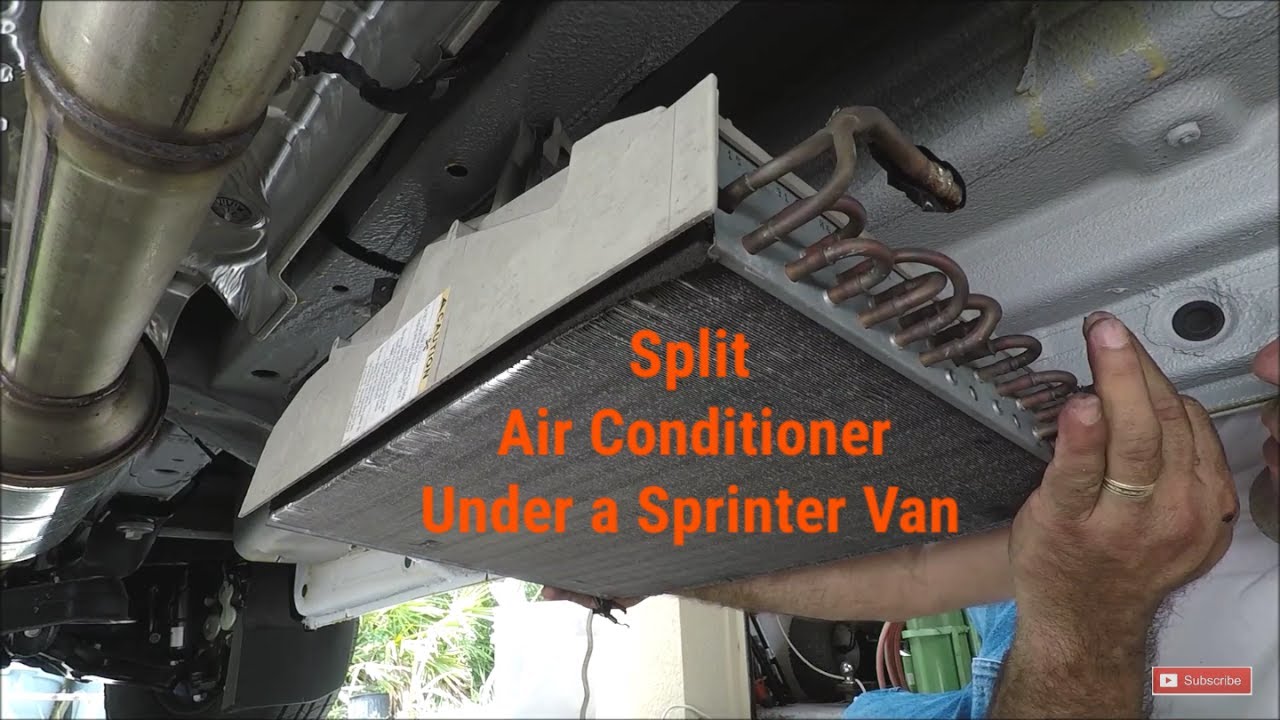 Sprinter Van Split Air Conditioner DIY RV Conversion