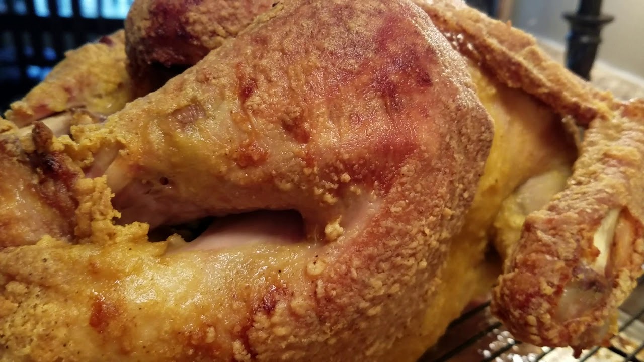 My Oven Fried Whole Turkey😋😋😋