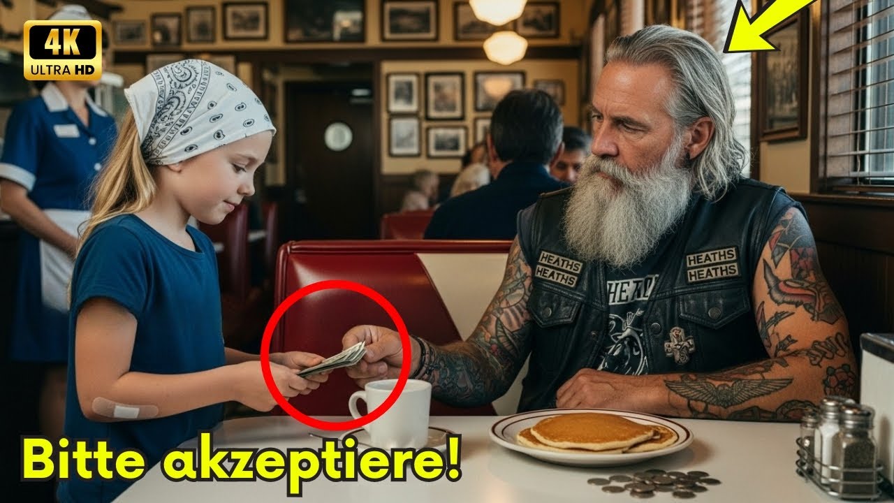 Krankes Mädchen half armem Biker beim Essenkauf – am nächsten Morgen kamen 900 Hells Angels.