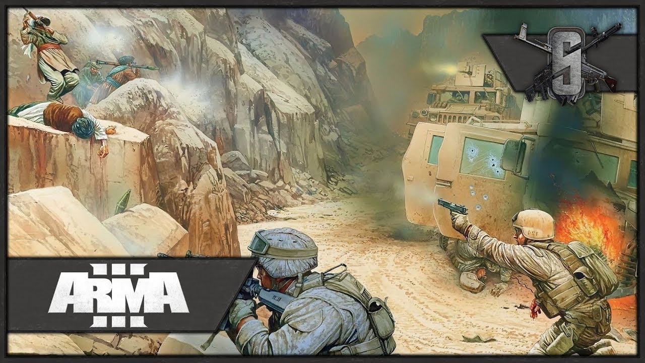 Support Fireteam Leader - ArmA 3 - US Army Mountain Convoy Ambushed