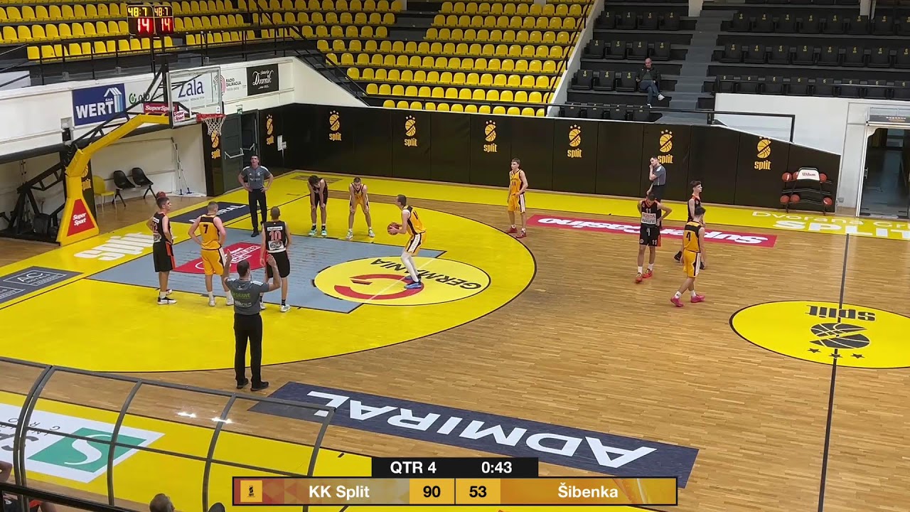 KKA Split u19 vs Šibenka