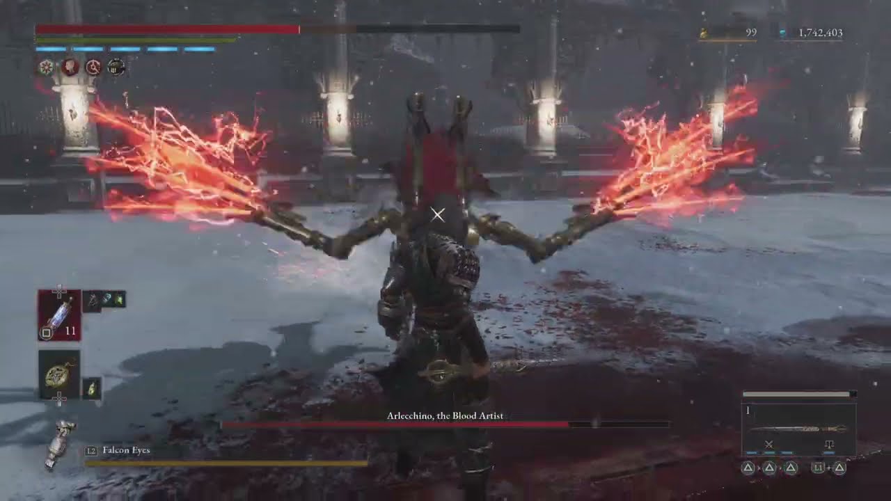 Lies of P - Proof of Humanity Shreds Arlecchino Difficulty 5 (Parry Focused, 1 Heal Used)