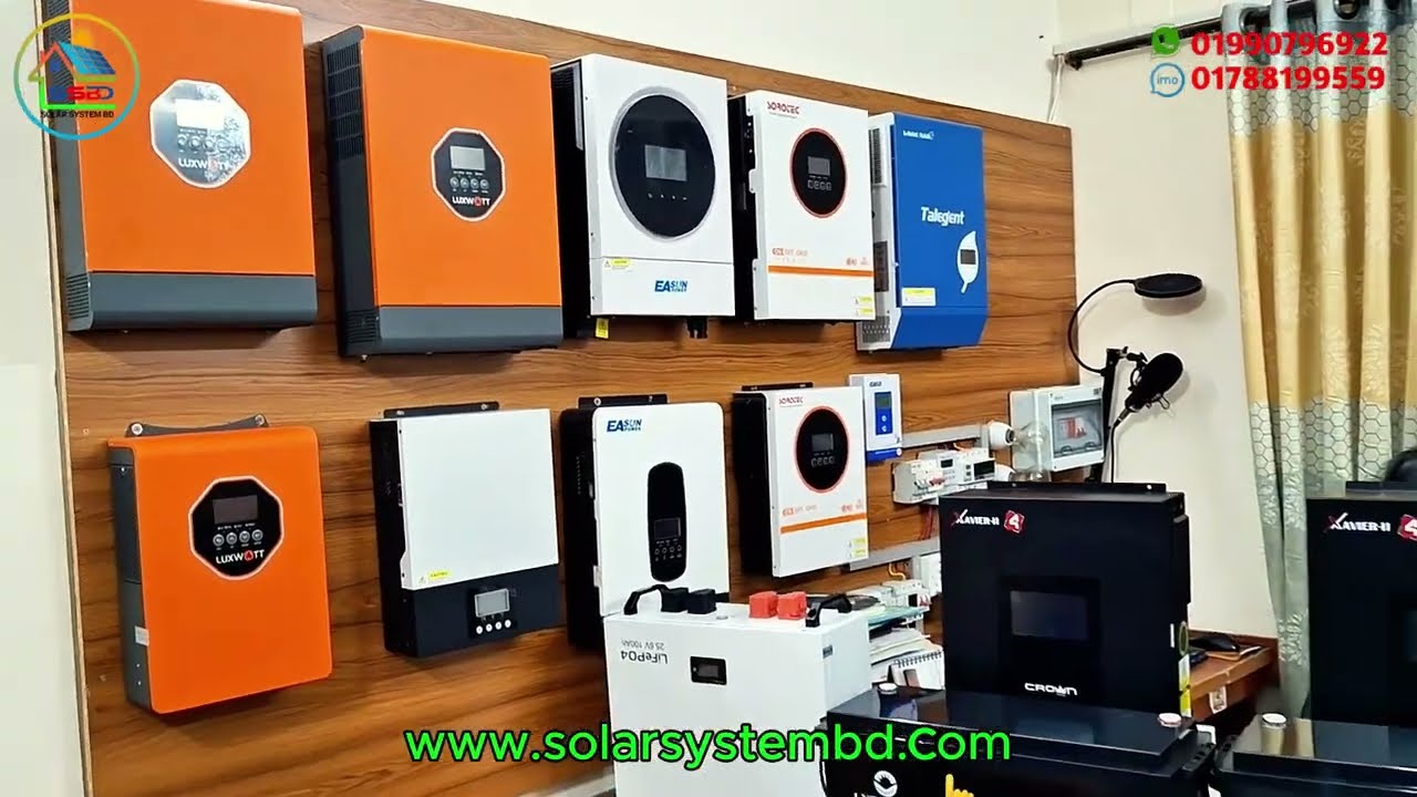 ২৪ ঘন্টা ব্যাকআপ! Crown Micro Inverter + LVTOPSUN Battery Installation & Test