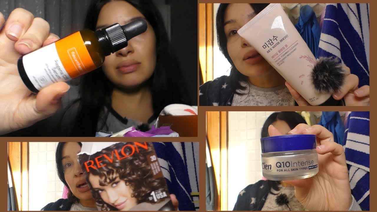 ASMR TI RILASSO CON PRODOTTI FINITI 😴🗑️| VISO, CORPO, MAKEUP , CASA| Show & Tell
