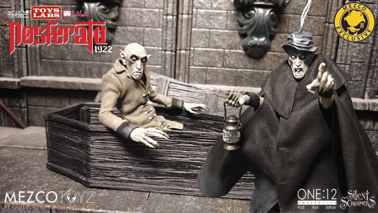 诺斯费拉图 One:12 Collective Silent Screamers: Nosferatu-Mezco Toyz
