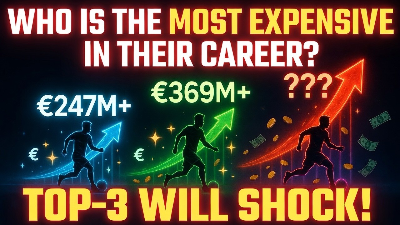 Top 50 Most Expensive Football Careers EVER! 😱