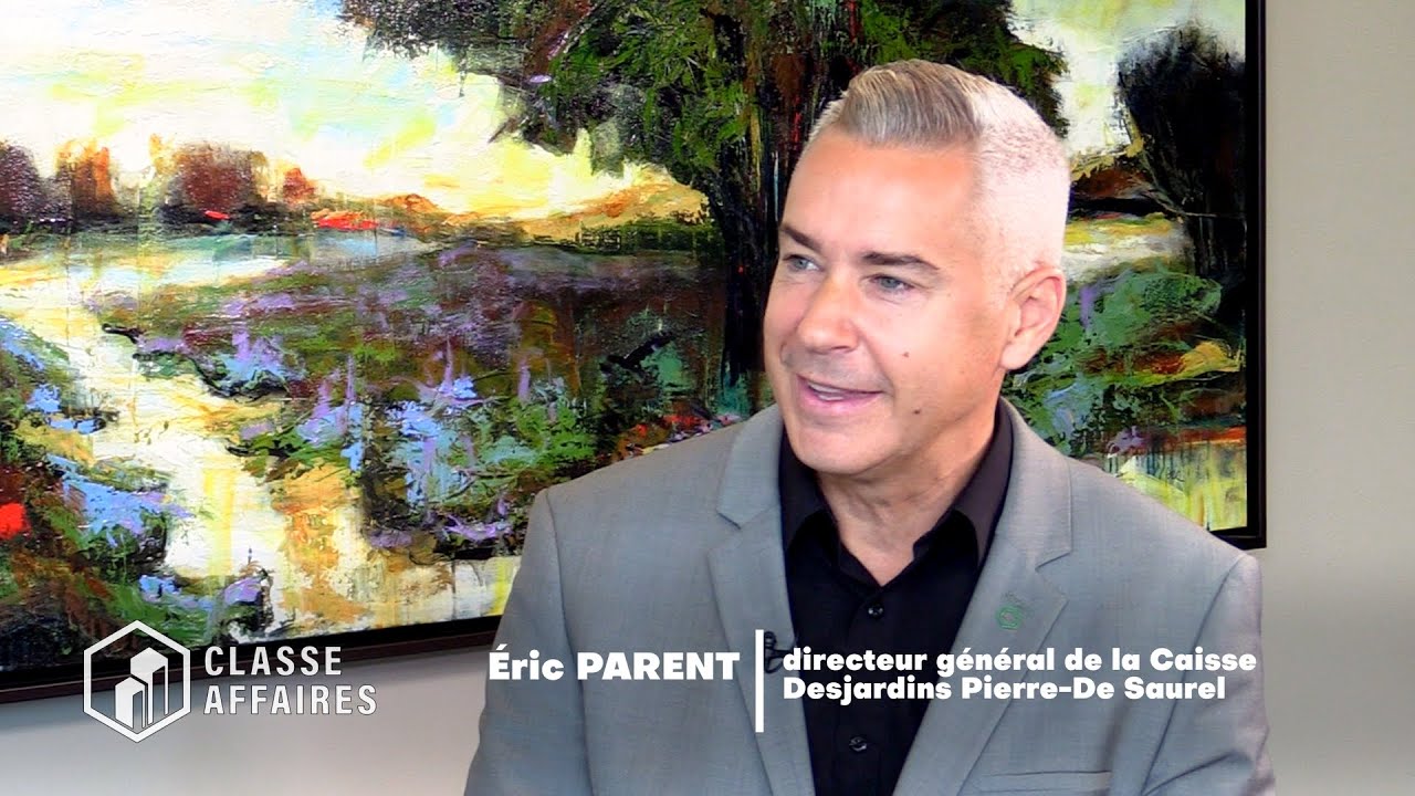 Une rencontre inspirante | Éric Parent, directeur général de la Caisse Desjardins Pierre-De Saurel