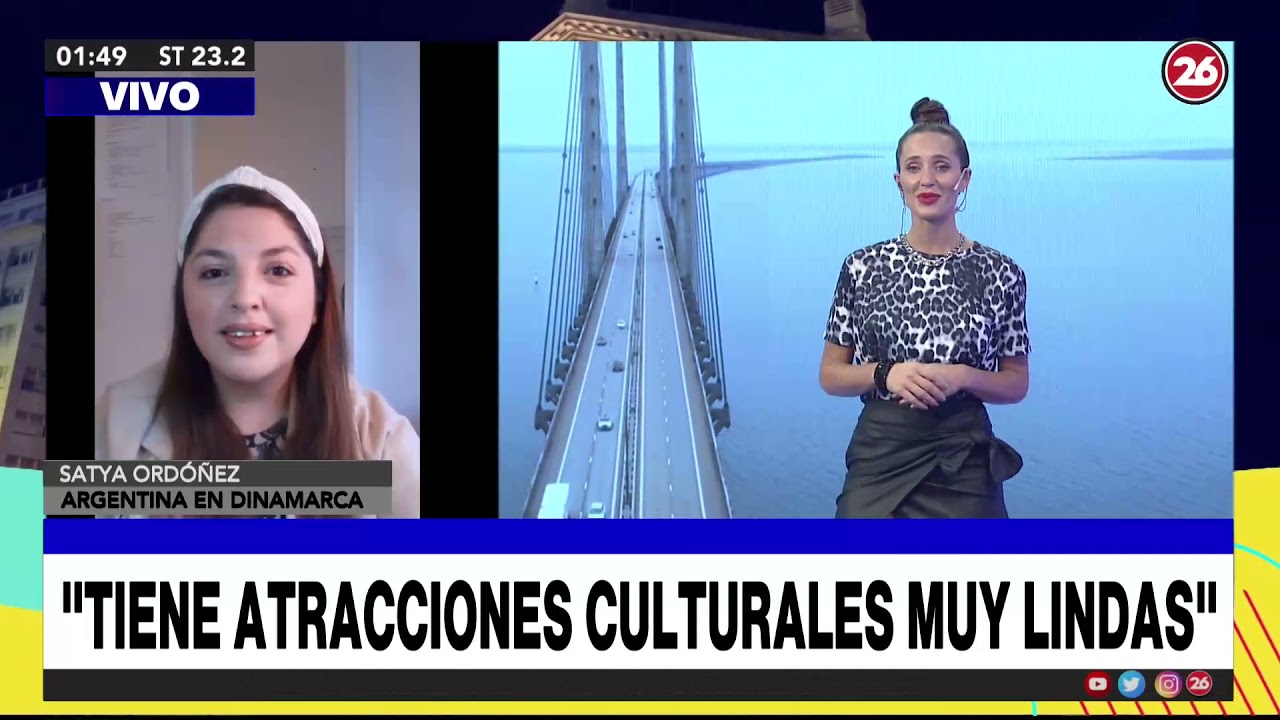Argentina en Dinamarca - Entrevista canal 26