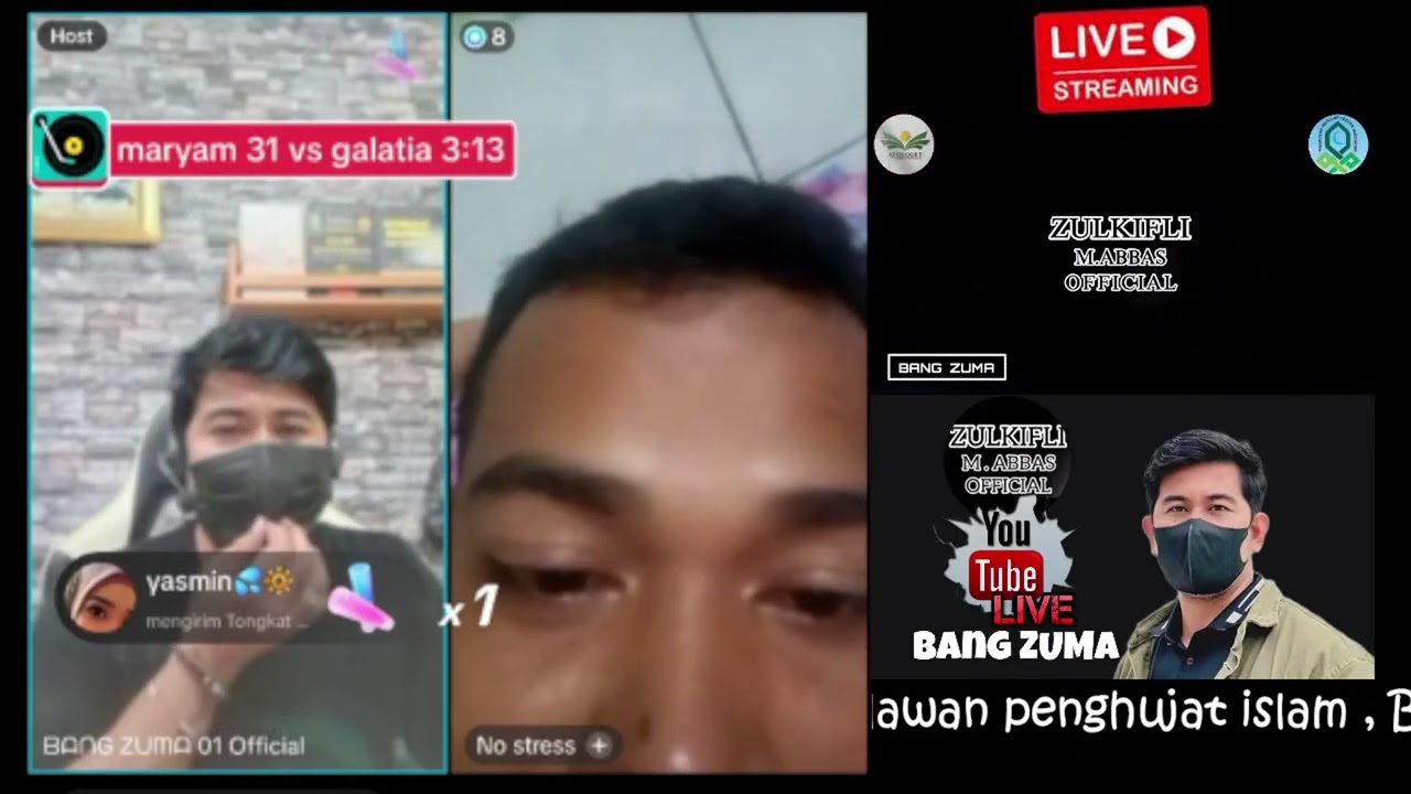 BANG ZUMA MEMBUAT OTEN KEJANG2 MEMBAHAS GALATIA 3:13..