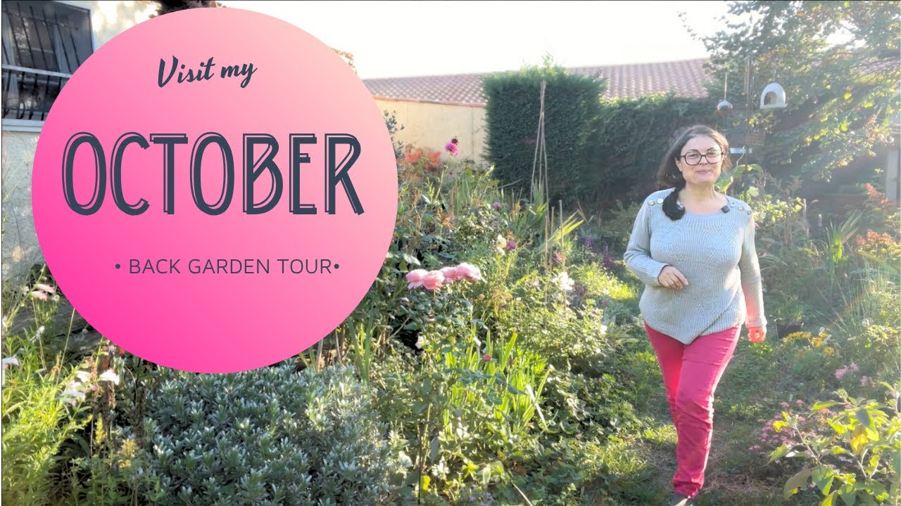 OCTOBER 25 back garden tour: I got a mic !!