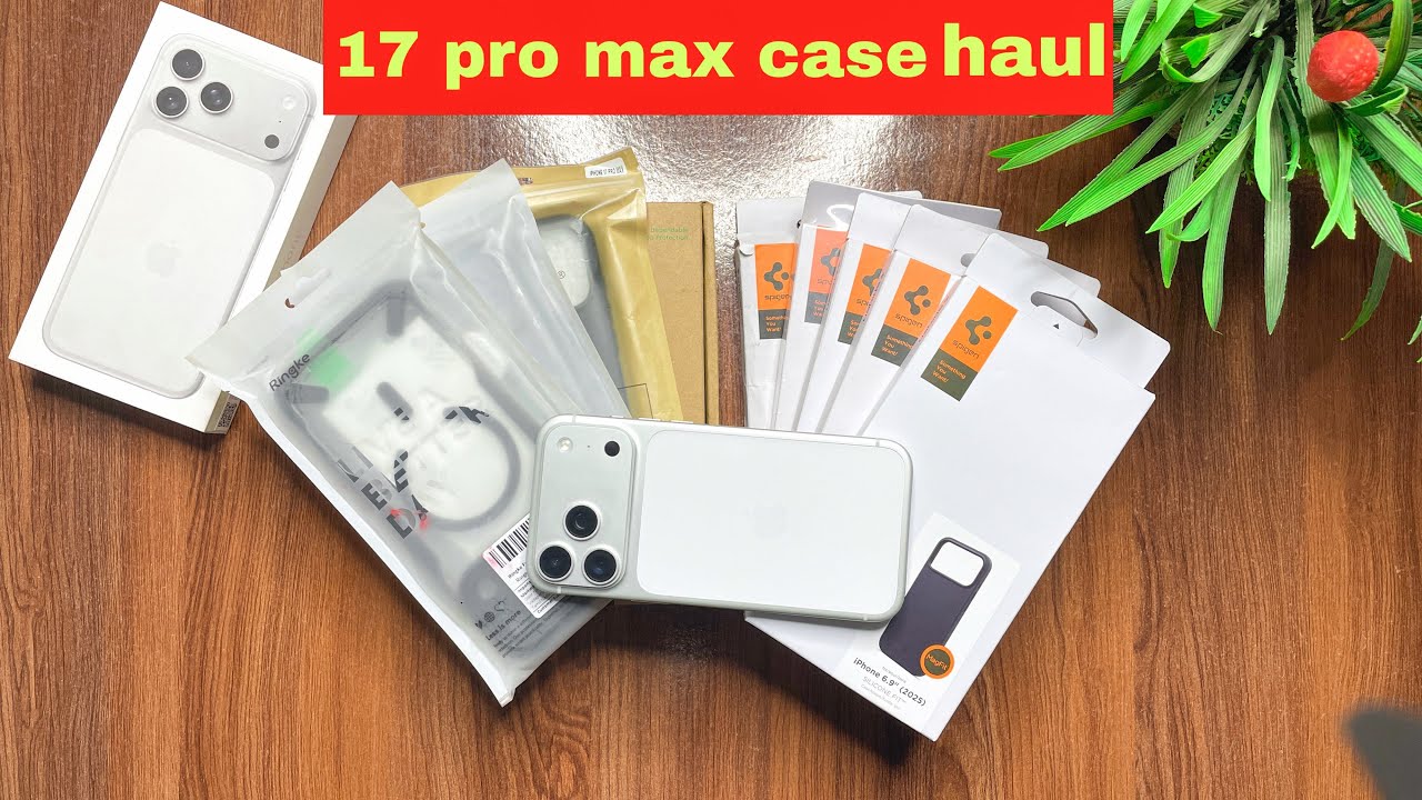 iPhone 17 pro max case haul Hindi  || best cases for iPhone 17 pro max 🍎||Konnection Tech ||