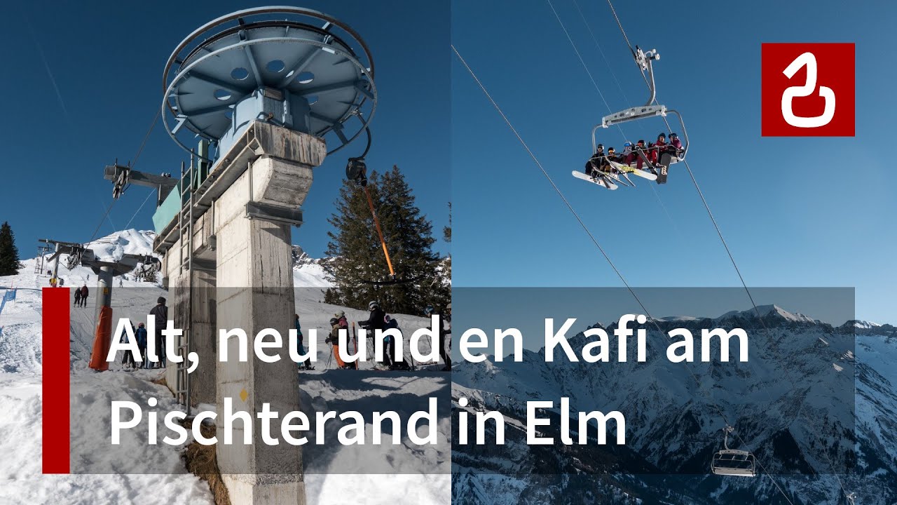 Skigebiet Elm - Ämpächli | Doppelmayr-Moderne trifft auf Streiff-Nostalgie in den Glarner Alpen