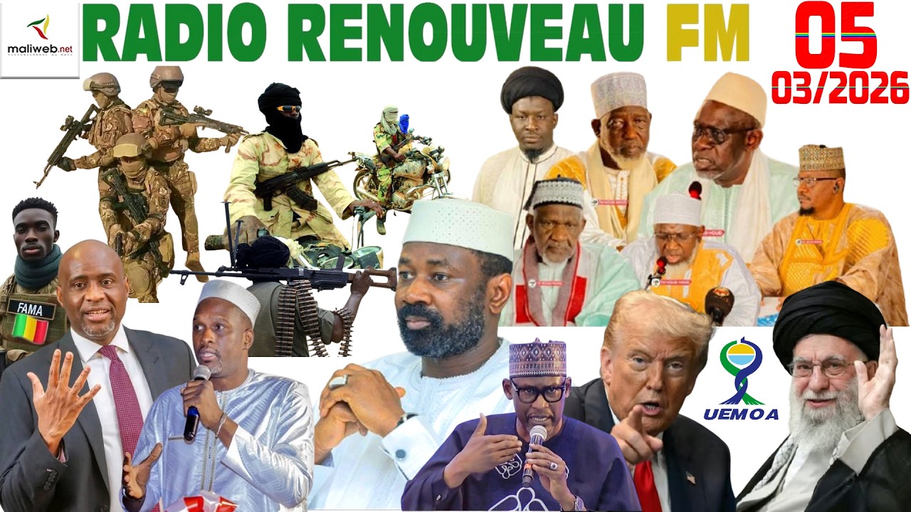 La Revue de Presse de la RADIO RENOUVEAU FM du 05 Mars 2026