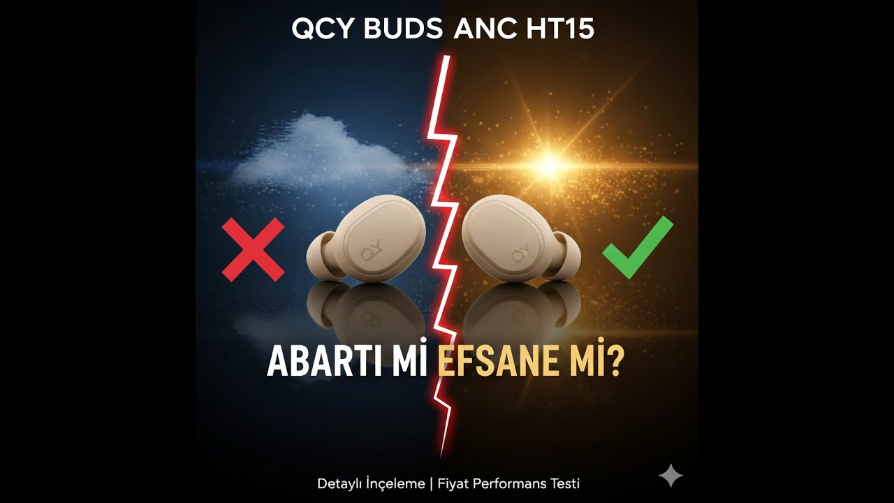 QCY Buda ANC HT15: ANC MUCİZESİ Mİ?