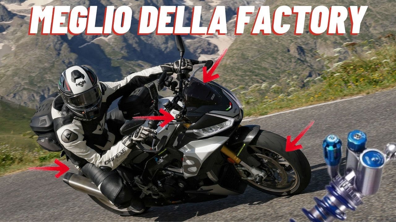 5000 EURO di MODIFICHE sull'APRILIA TUONO V4 - da base a BESTIA