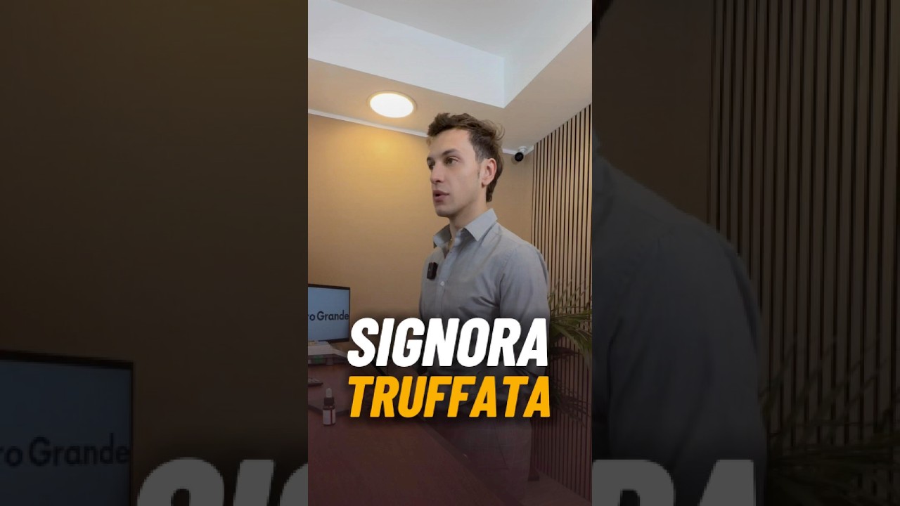 UNA SIGNORA TRUFFATA #comprooro #comproororoma #oro18k #gioielli