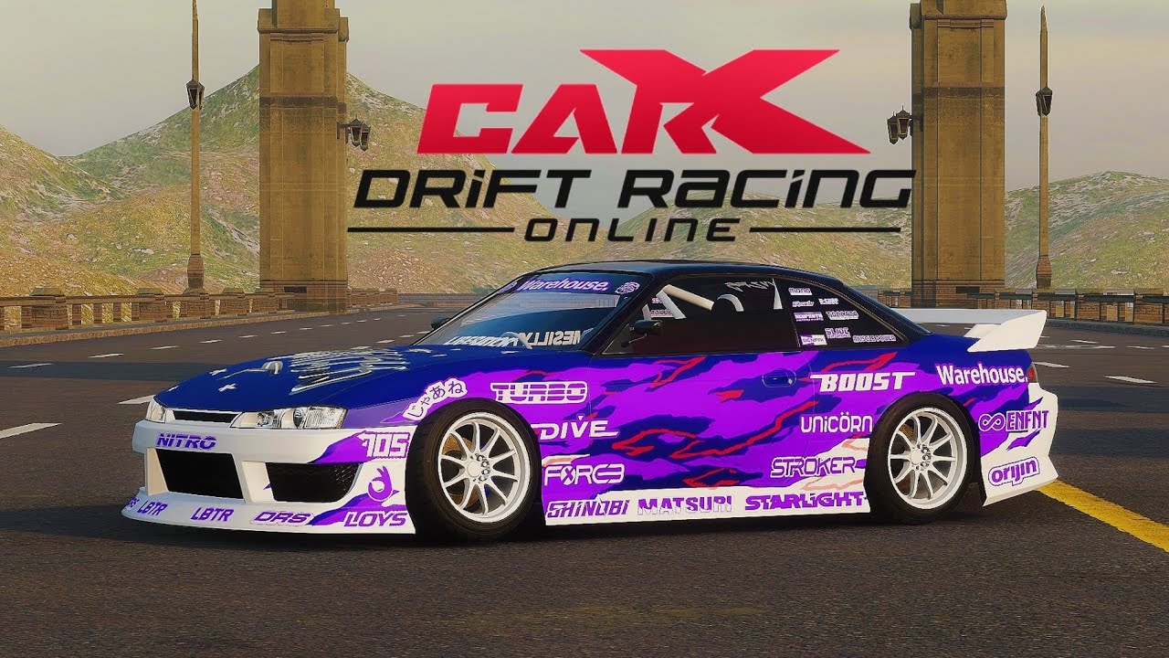 Best Fujin sx / Nissan Silvia S14 Ultimate 100adh Competition Tune CarX Drift Racing Online!