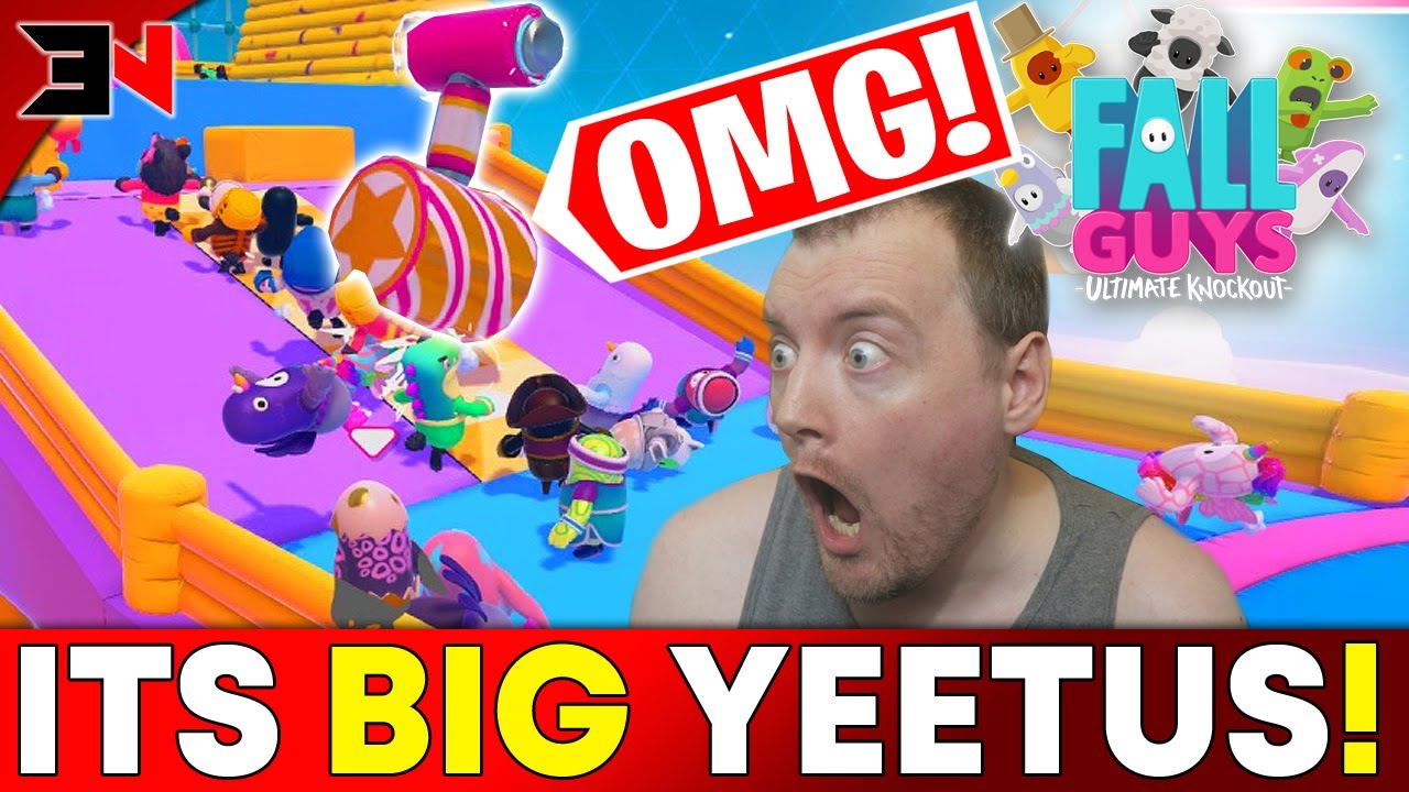 BIG YEETUS IS HERE & NEW FALL GUYS MAPS - Fall Guys Update Gameplay