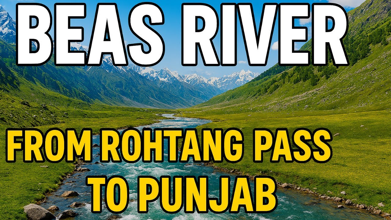 Beas River: From Rohtang Pass to Punjab | Origin, Journey & Legacy Explained