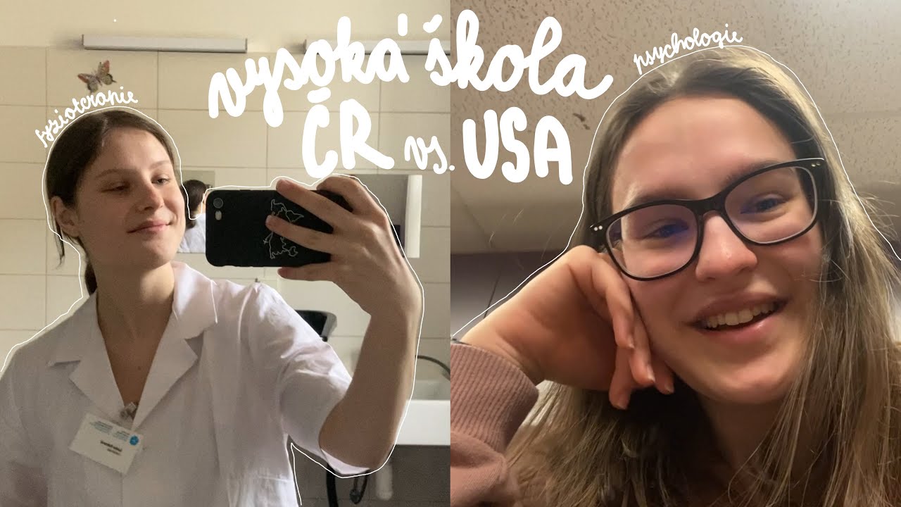 vysoká škola v Česku vs. v Americe