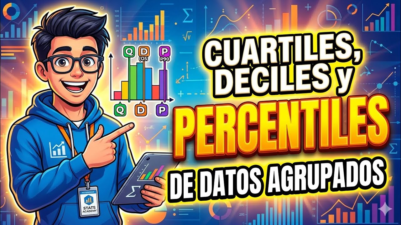Cuartiles, deciles y percentiles para datos agrupados 