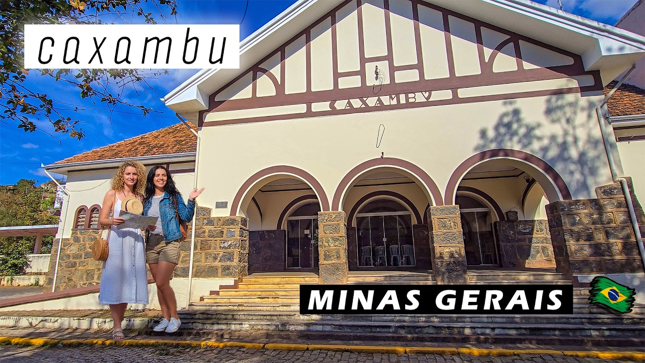 Walking in Caxambu  &mdash; Minas Gerais, Brazil 🇧🇷 2025 【 4K UHD 】
