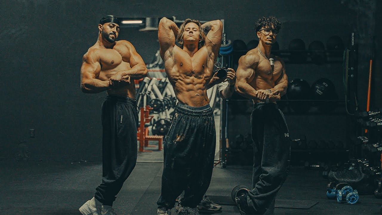 Upper body day ft Hussein & Haddy