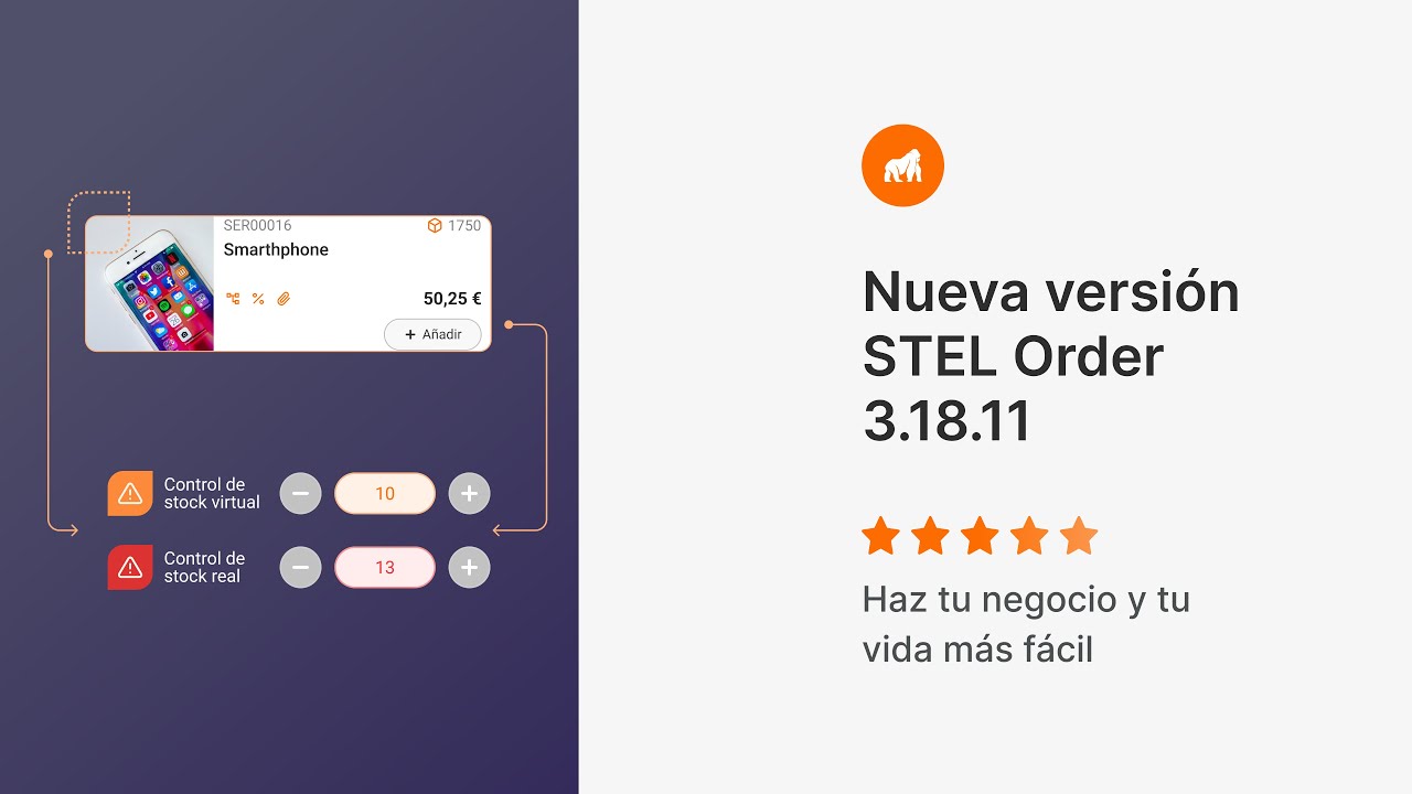 Nueva versión STEL Order 3.18.11: avisos de stock y mejoras en facturación electrónica