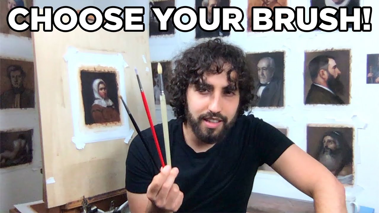 How to Choose Your Brush - Art Supplies Explained