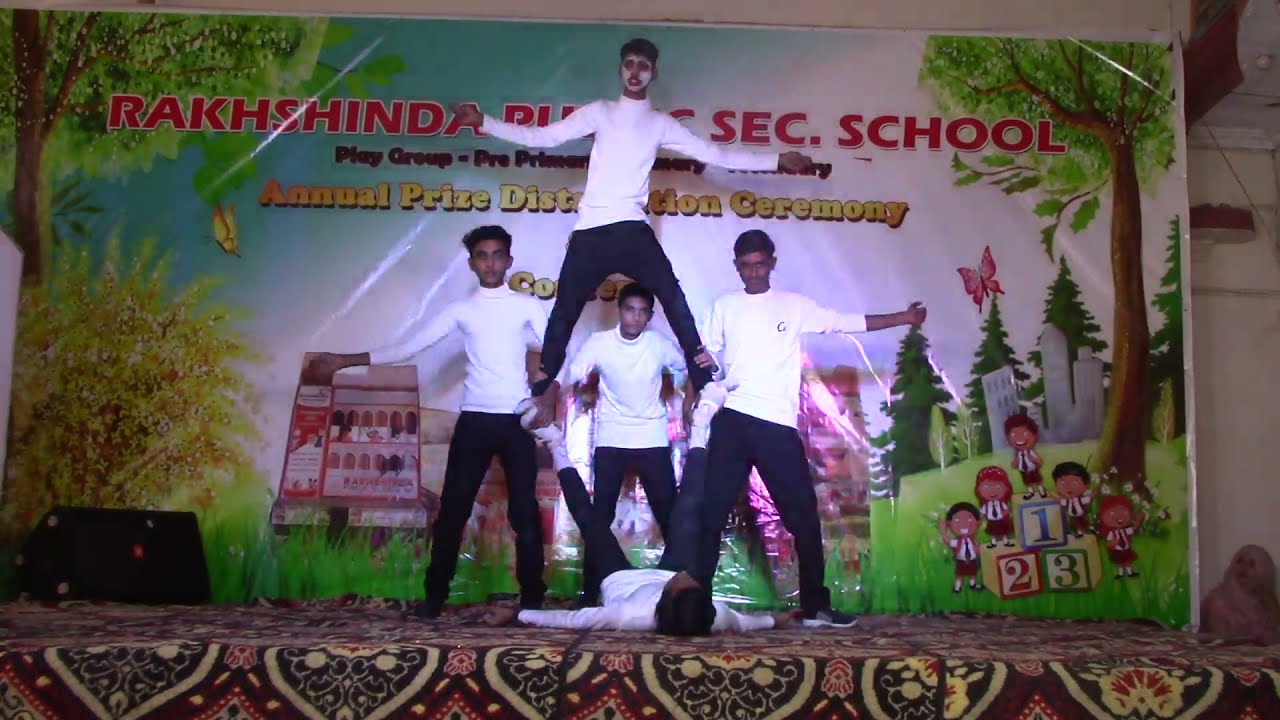 MJ 5 Dance School Tableau 2021, Rakhshinda Public School